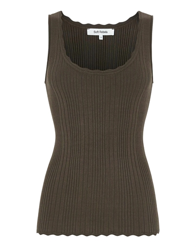 Soft Rebels - SRAitla Strik Top - Slate